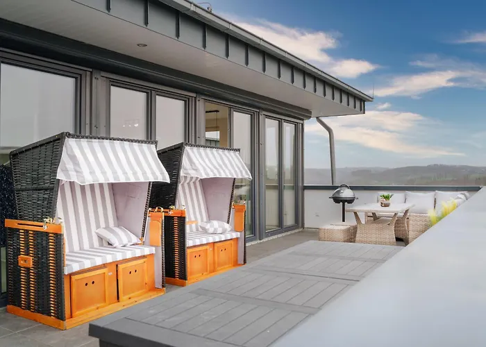 Immo-vision - Penthouse Privat Wellness * Bergneustadt